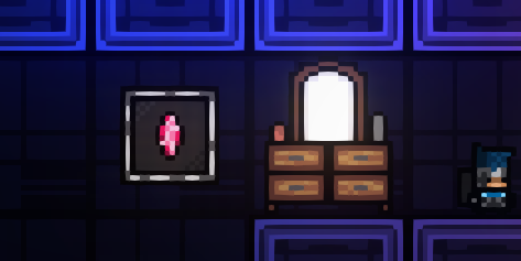 Dresser Mod and Item Frames Mod